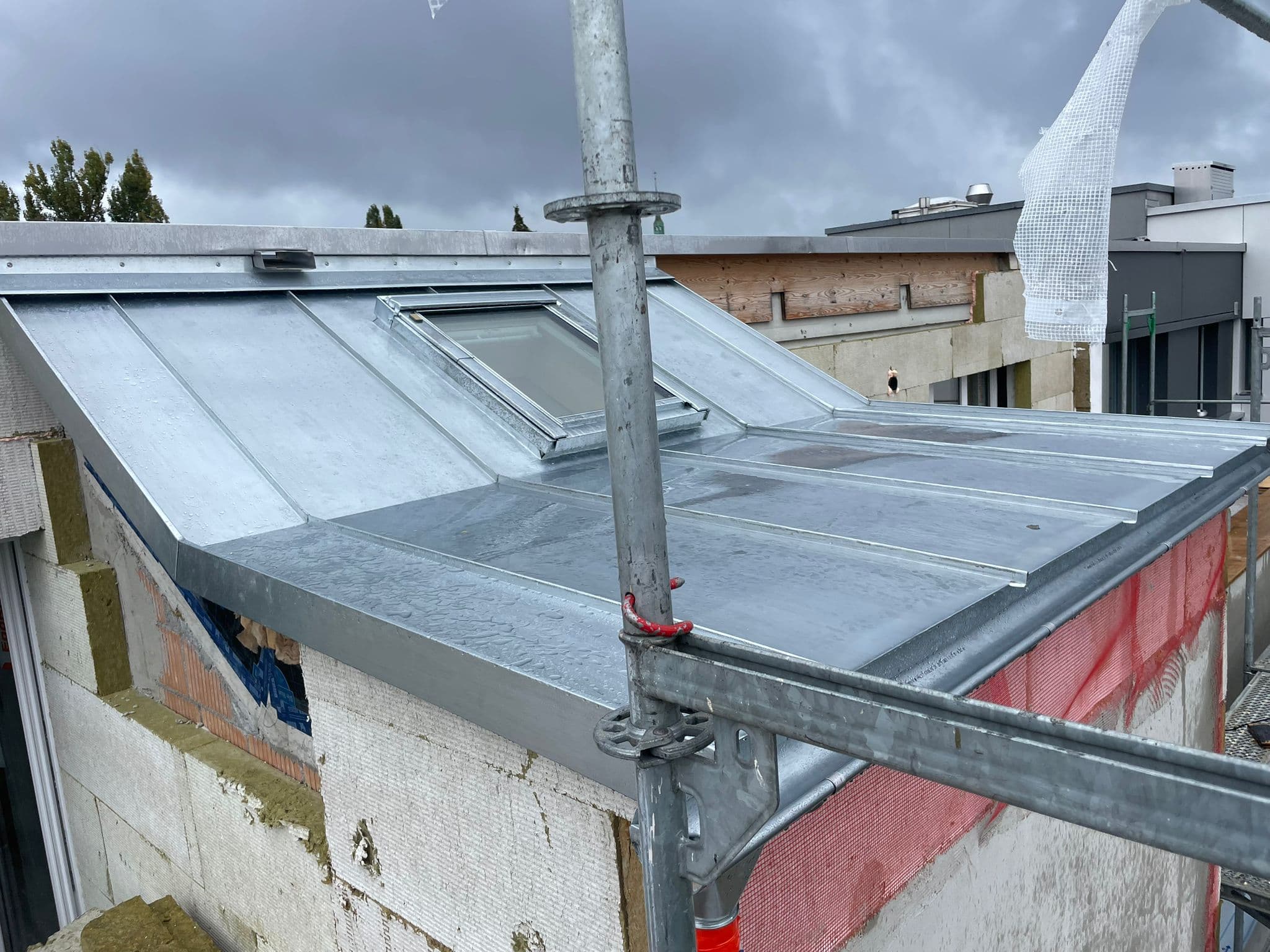 Einfamilienhaus mit neuer Zinkeindeckung und Dachfenstern